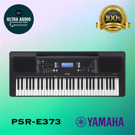 Jual Yamaha PSR E373 PSRE373 PSR E373 61 Key Keyboard ORIGINAL