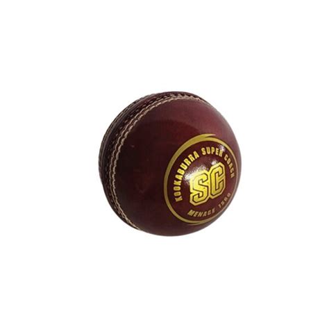 Kookaburra Menace Red 156g Cricket Ball - JR White