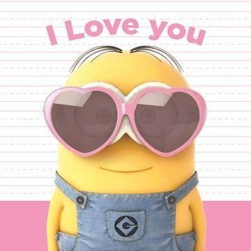 A Minion Wearing Sunglasses And Overalls With The Words Smile