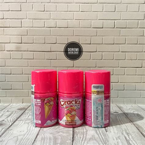 Jual Crackz Ice Strawberry Cheese Ice Cream Ml Shopee Indonesia