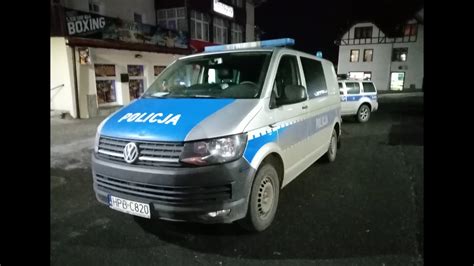 NIE ALARMOWO Policja B616 Volkswagen Transporter T6 KPP Jelenia