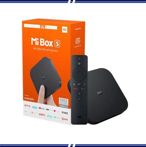 Xiaomi Mi Box S Android Tv Box 4k Ultra Hd Escom