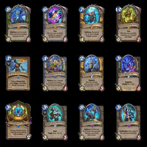 All Hearthstone Titans Expansion Card Reveals Esports Esportsgg