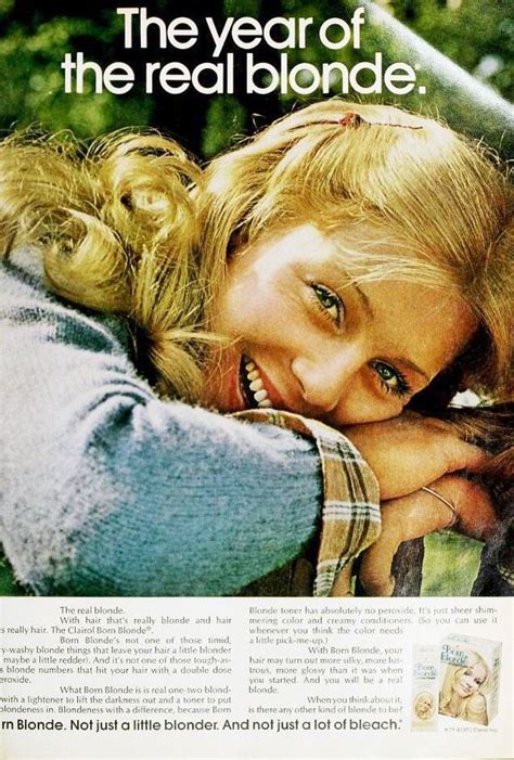 Mademoiselle Clairol Born Blonde Clairol Blonde Bottle Blonde