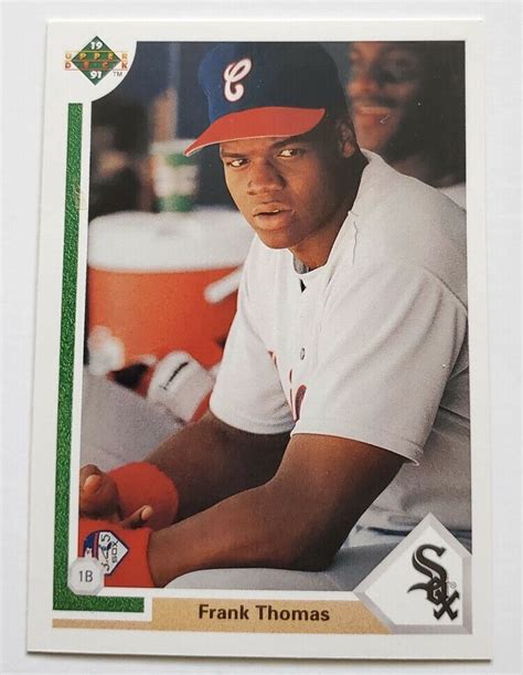 Frank Thomas Upper Deck Mlb Trading Chicago White Sox Ebay