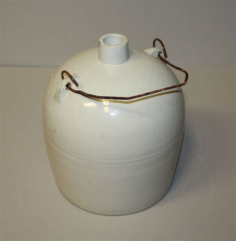 Bargain John S Antiques Stoneware Jug With Bail Handle Bargain John