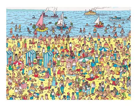 Where's Wally ! — Printable Worksheet