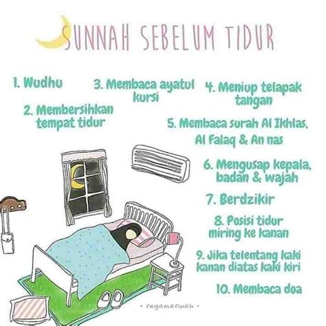 Amalan Sunnah Sebelum Tidur Atmago