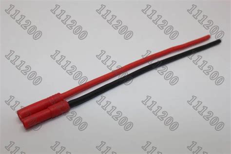 HXT 4MM 3 5MM Lipo Battery Connector With 10cm 12AWG Wire Plane Boat