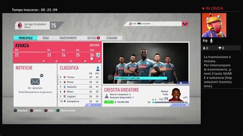 Iscritto Ricambio Carriera Col Milan Su Fifa 20 YouTube