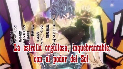 Jojo S Bizarre Adventure Op Sono Chi No Sadame Sangre Del Destino