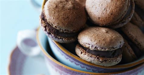 Macarons Opskrift P Franske Makroner Med Chokolade Opskrift