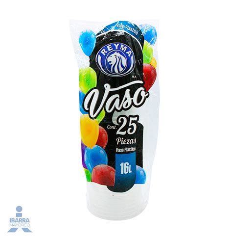 Vaso Plastico Reyma No Ml Pzas Ibarra Mayoreo