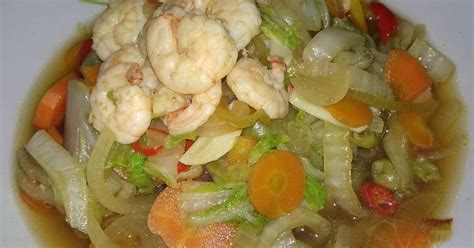 Resep Capcay Seafood Kuah Pedas Enak Dan Mudah Cookpad