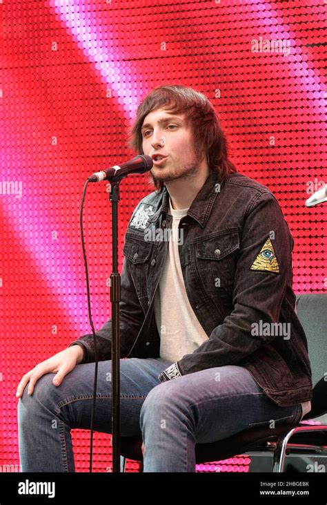 Coca Cola Future Flames Josh Franceschi Of You Me At Six Performs At