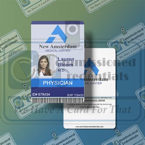 New Amsterdam Id Commissioned Credentials