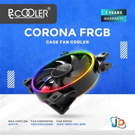 Jual PCCOOLER Cooler Fan Case Corona FRGB Fan Casing 12cm Shopee