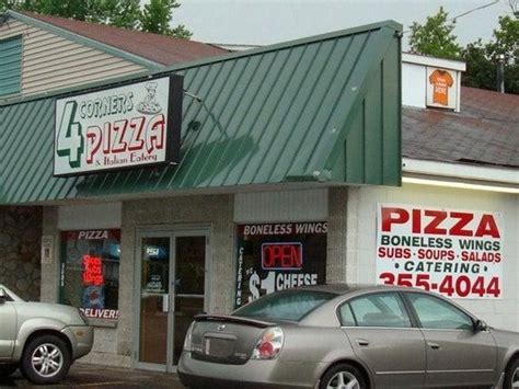 Menu at 4 Corners Pizza pizzeria, Schenectady, Guilderland Ave