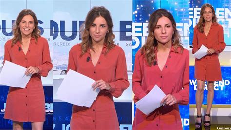 Alice Darfeuille Magnifique En Robe Dans 7 Jours BFM Et Week End Direct