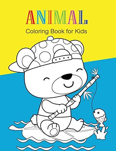 Animal Coloring Book for Kids: Children Activity Books for Kids Ages 2 ...