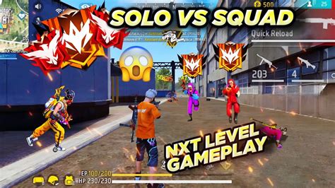 Freefiresolo Vs Squad Kills Total Op Gameplay Garena Free Fire