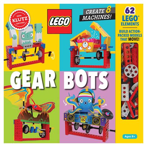 Klutz Lego Gear Bots STEM Building Kit, Science & Activity Toy Sets for ...