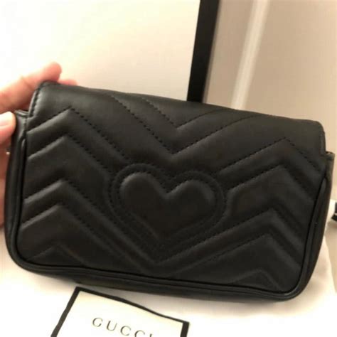 Gucci Marmont Super Mini Authentic Mulus Barang Mewah Tas Dompet Di