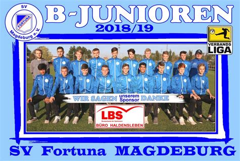 Chronik B Junioren Sv Fortuna Magdeburg E V