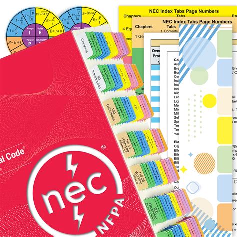 Buy Nec Code Book Tabs Printed Tabs With Blank Ones Color