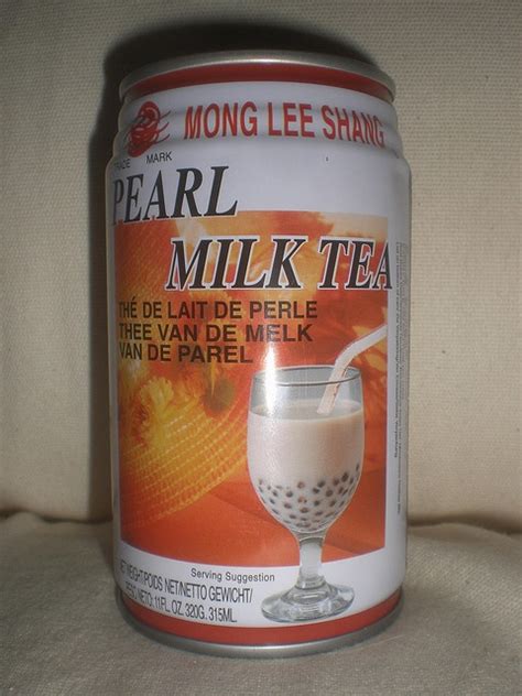 Mong Lee Shang Pearl Milk Tea Tea Milk Tea Tea Bottle