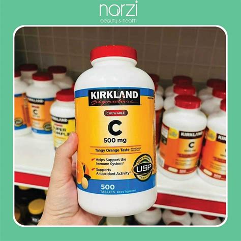 VIÊN NHAI VITAMIN C 500MG KIRKLAND Shopee Việt Nam