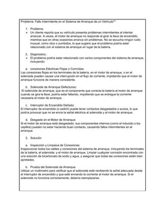 Tarea Electricidad Senati Mec Nica Automotriz Pdf