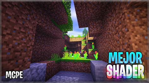 👉 Este Shader Es Super Realista 👈 El Mejor Shader Para Minecraft Pe