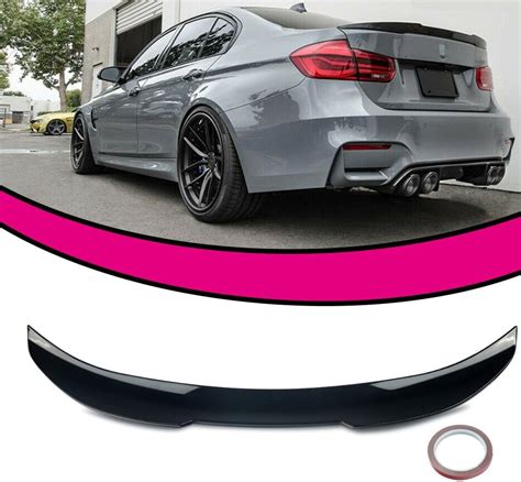 Mactoom Rear Spoiler Wing Compatible With 2008 2012 Bmw E90 M3 Sedan And 2006 2011 E90