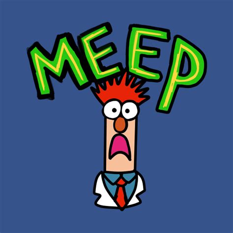 Meep muppet beaker - Beaker Muppets - T-Shirt | TeePublic