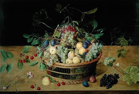 Un Panier De Fruits Jacob Van Hulsdonck Estampe D Art