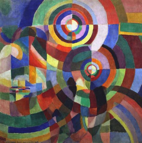 Riproduzioni D Arte Del Museo Rythm 1934 Di Robert Delaunay 1885 1941