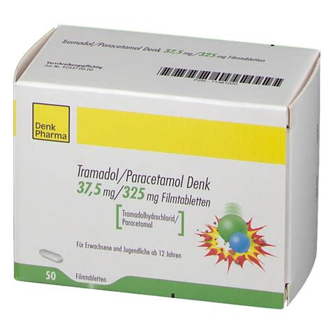 Tramadol Paracetamol Denk Mg Mg St Mit Dem E Rezept Kaufen