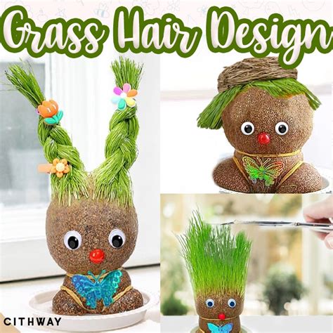 Grass Head Doll