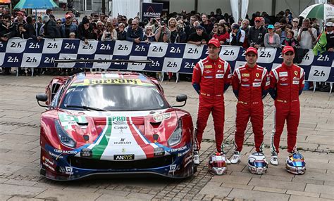 Ferrari 488 GTE Pro-2019-36th Ferrari victory at Le Mans