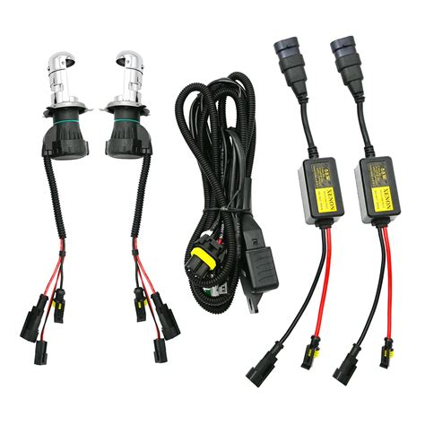 Kit Farol De Xenon HID 55W H4 Bi Xenon L Mpada Do Farol Mini Reator