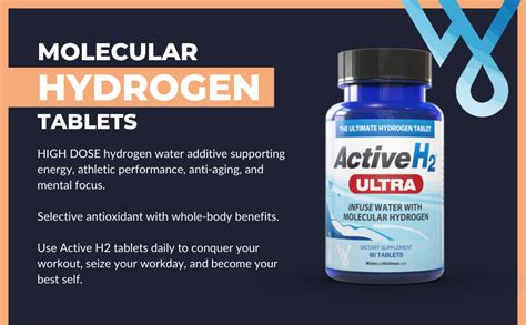 Active H2 Ultra Molecular Hydrogen Water Tablets