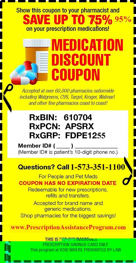 PrescriptionAssistanceProgram.com: Printable Medication Discount Coupon Code for Citalopram ...