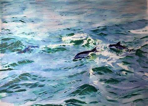 Painting Waves In Watercolor at PaintingValley.com | Explore collection ...