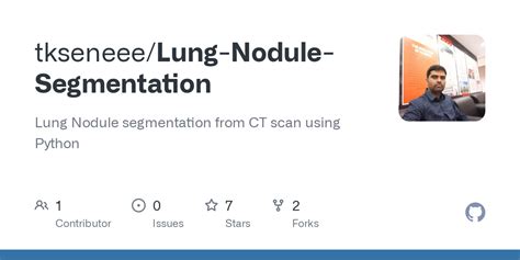 GitHub Tkseneee Lung Nodule Segmentation Lung Nodule Segmentation