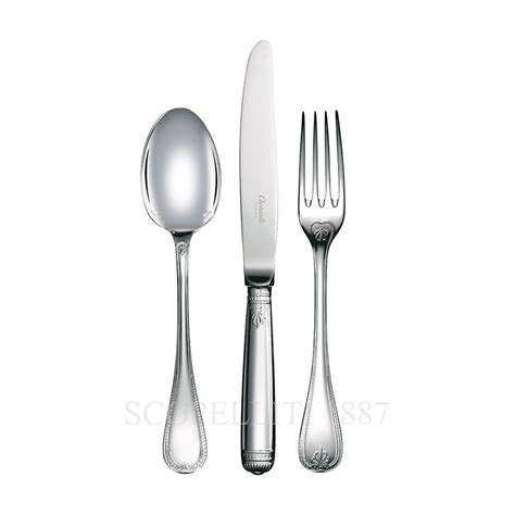 Christofle Jardin Deden 110 Pcs Silver Plated Cutlery Set Scopelliti