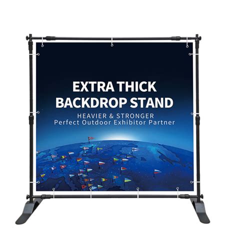 FixtureDisplays Photo Backdrop Stand Heavy Duty Banner Holder