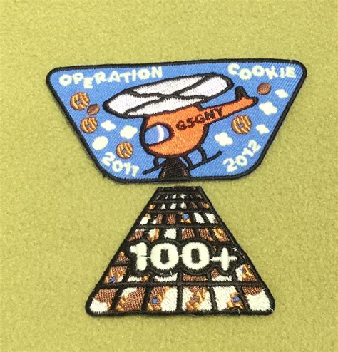 Girl Scouts Greater New York 100th Anniversary Patch Operation Cookie