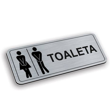 Tabliczka Aluminiowa Toaleta Damsko M Ska Wz Matypodfotel Pl