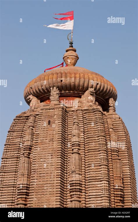 Lingaraja Hindu Temple In Bhubaneswar Orissa India Stock Photo Alamy